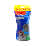 Vileda glitzi inox žica za ribanje suđa 3 komada