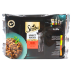 Sheba potpuna hrana za odrasle mačke 4x85g,340g