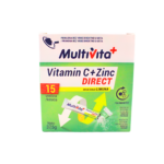 Vitamin C + Cinc Direct sa okusom limuna,15kom, Multivita