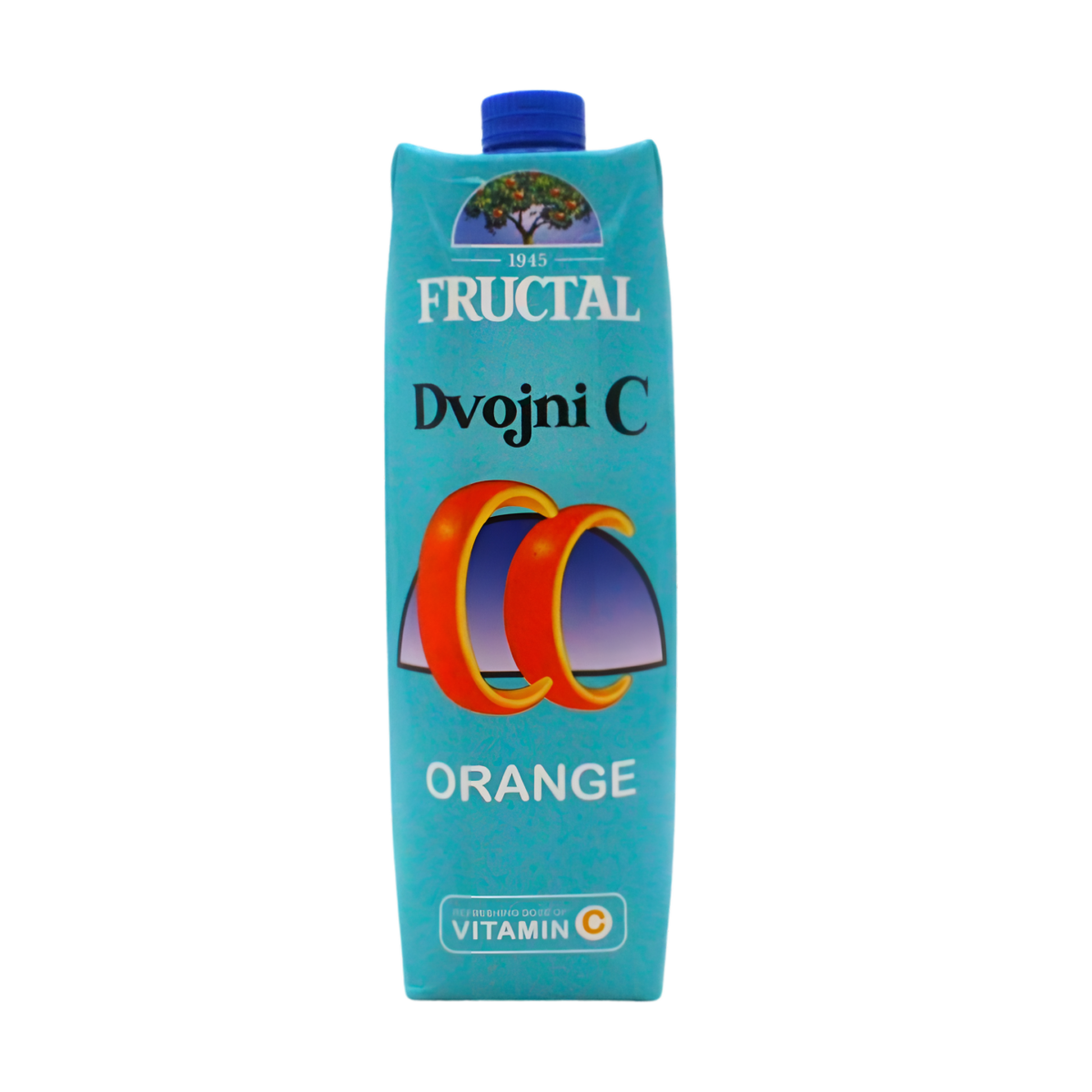 Sok dvojni C narandža 1l Fructal - Image 1