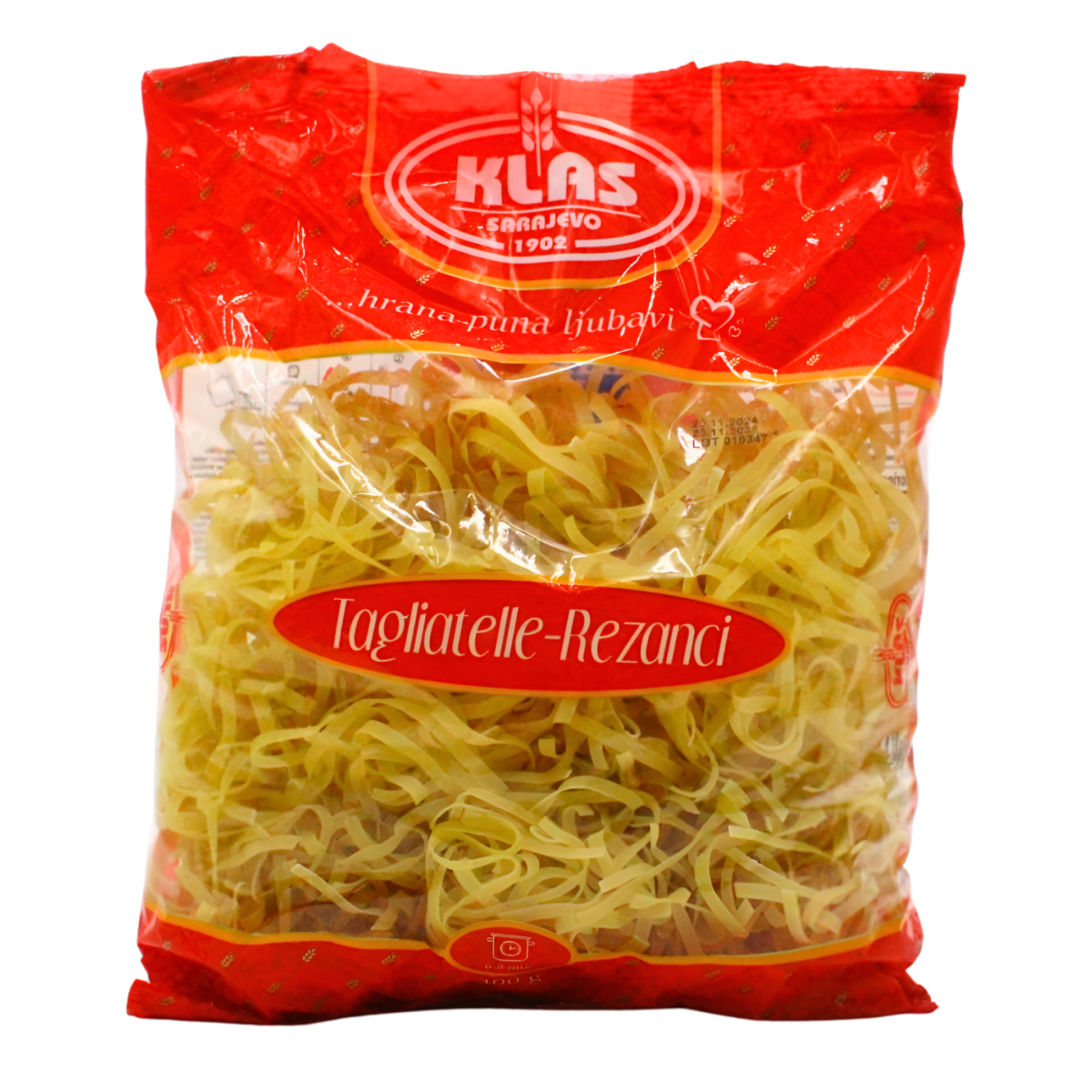 Tjestenina Rezanci 400g Klas - Image 1