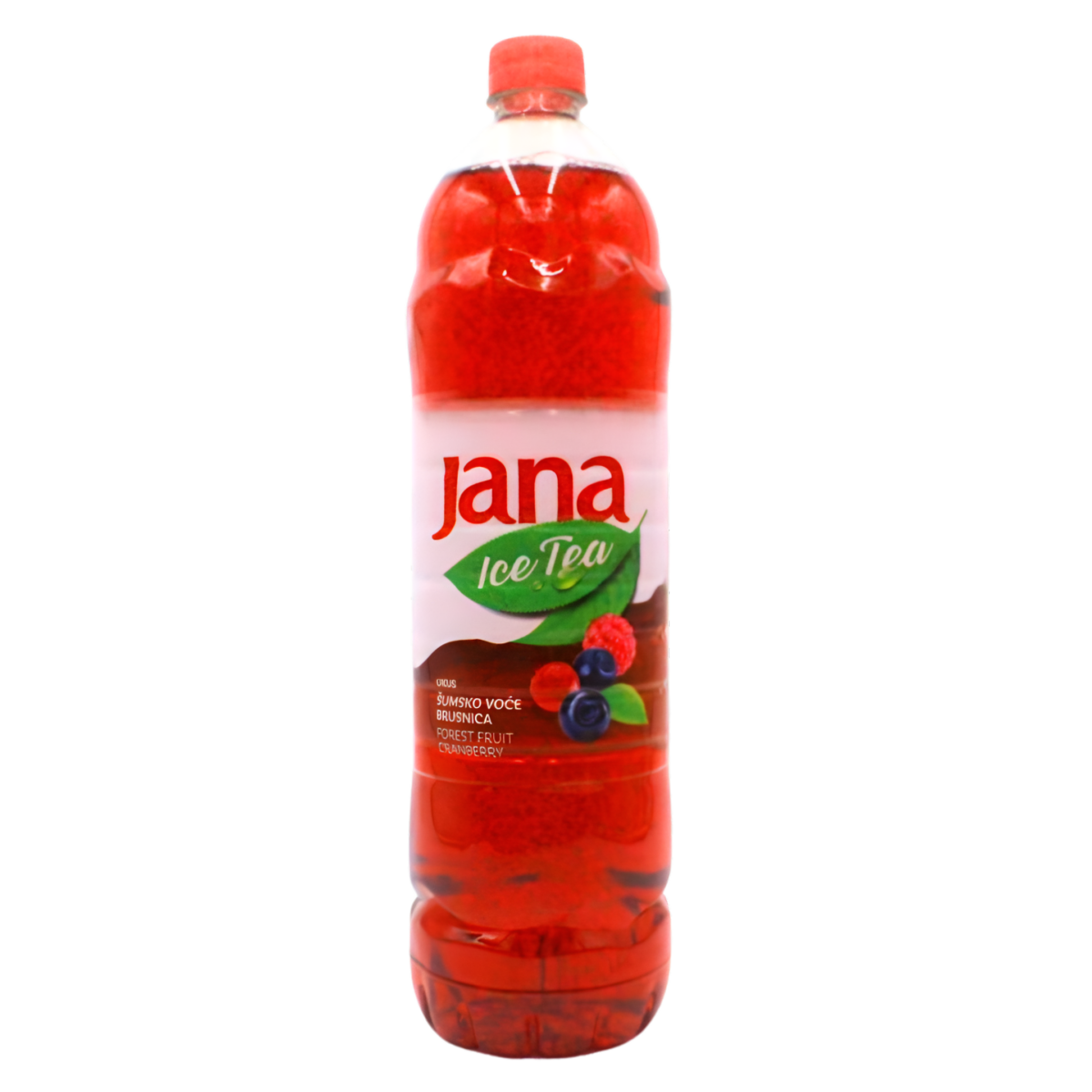 Ledeni čaj šumsko voće-brusnica 1,5l Jana - Image 1