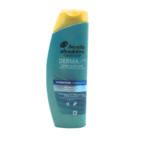 Head&Shoulders DermaXPro Scalp Care Hydration - šampon za suho tjeme, 300 ml