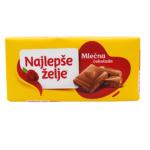 Čokolada najljepše želje mliječna 90g