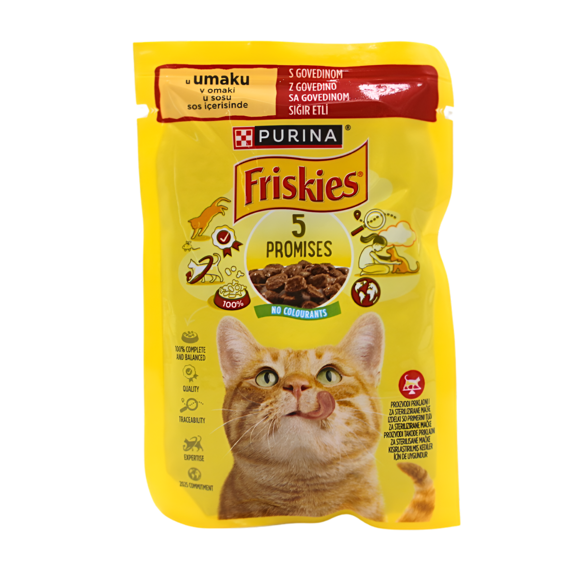 Hrana za mačke govedina 85g Friskies - Image 1