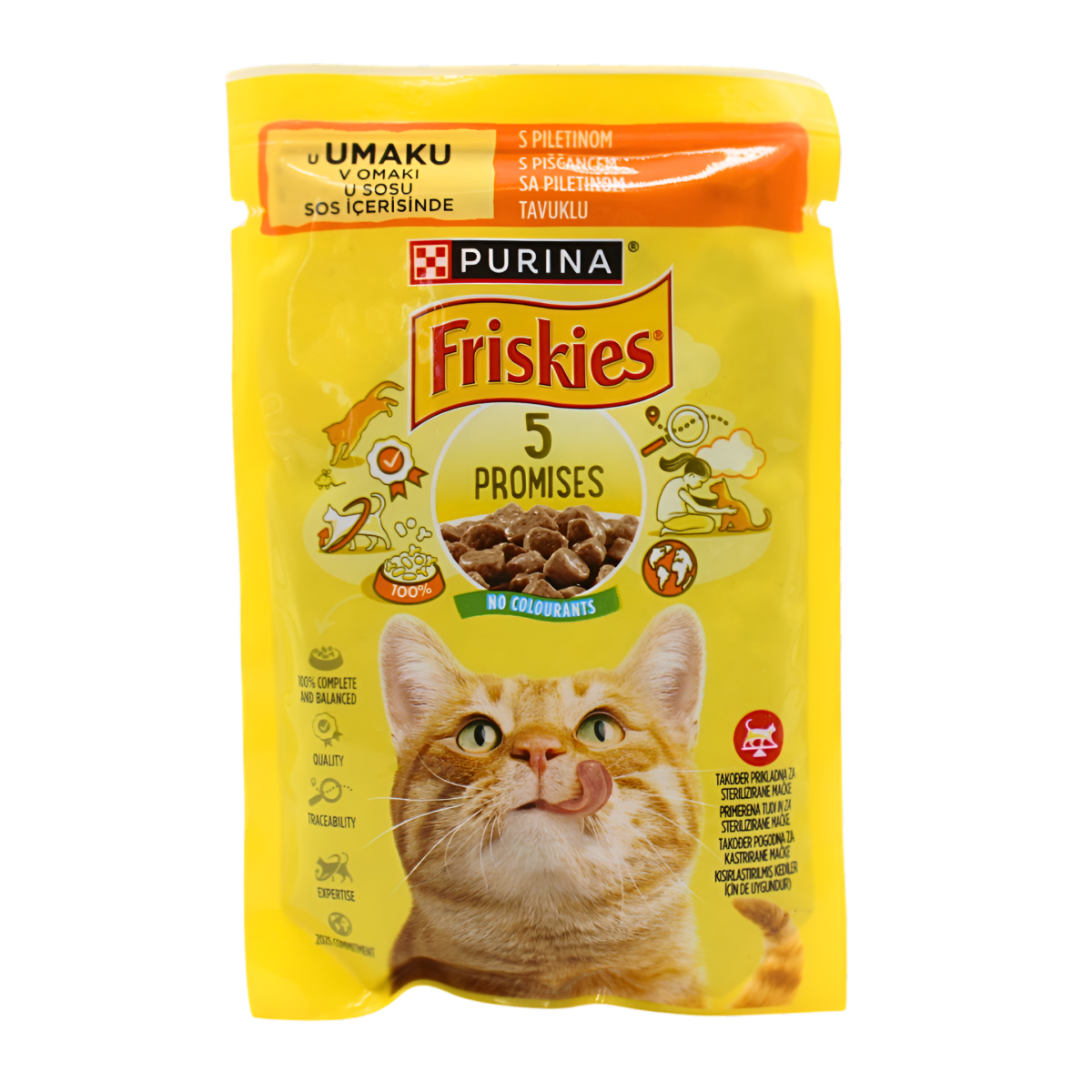 Hrana za mačke piletina 85g Friskies - Image 1
