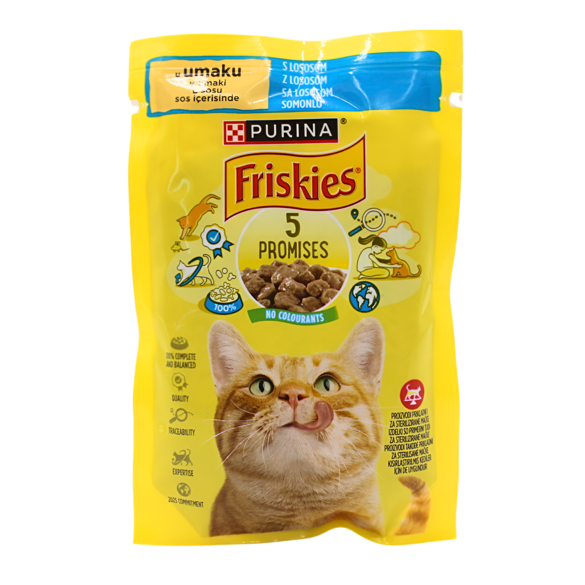 Hrana za mačke losos 85g Friskies - Image 1