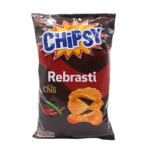 Čips rebrasti chili 140g