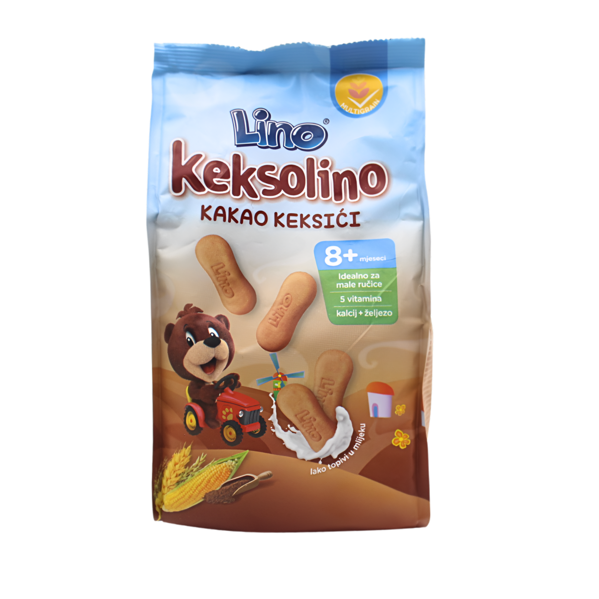 Lino keksolino kakao keksići,8+mj,140g - Image 1
