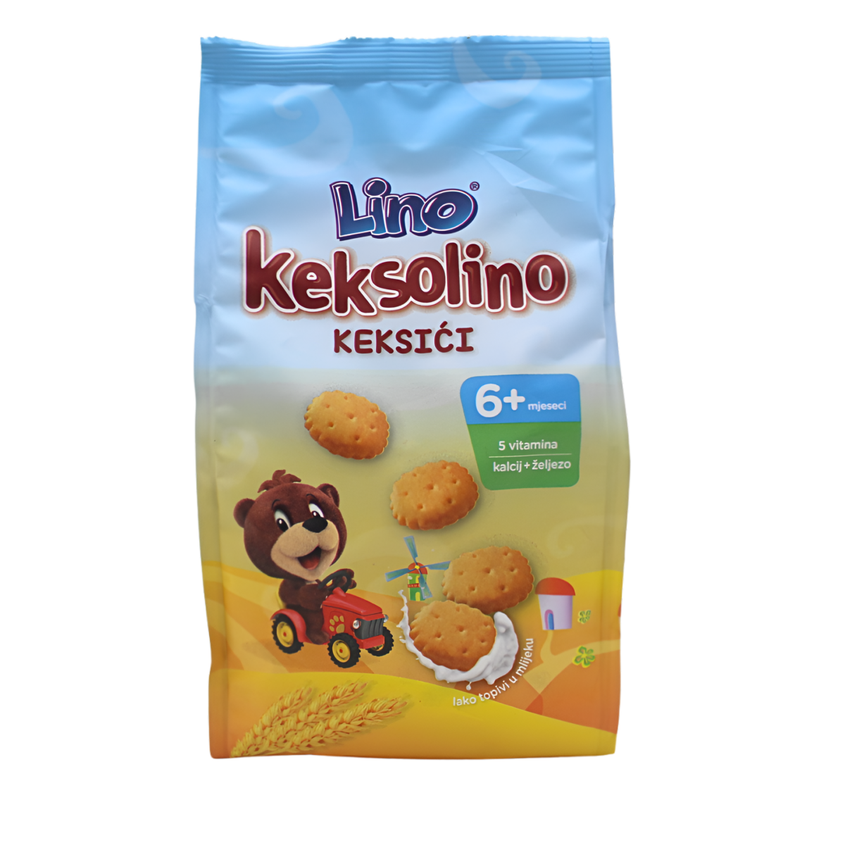Lino keksolino keksići,6+mj,140g - Image 1