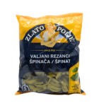 Valjani rezanci sa špinatom,400g Zlato Polje
